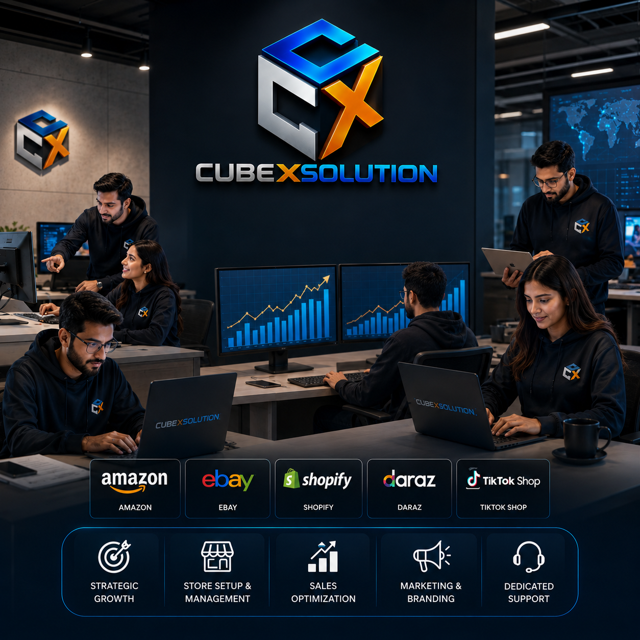 About CubeXSolution Services Banner